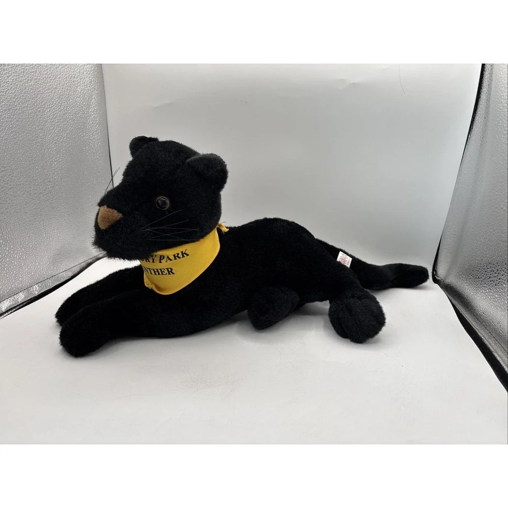 Newbury Park Panther Mascot Push Stuffed Animal